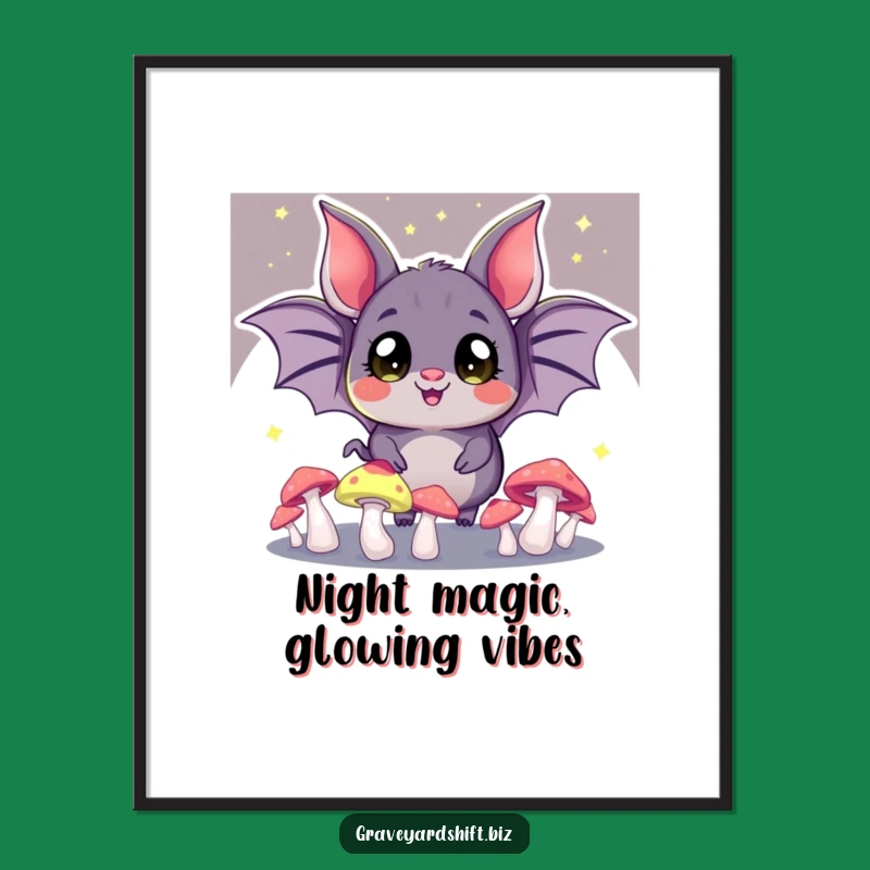 Free Printable Funny Bat Art - Enchanting Downloadable Nighttime Decor!